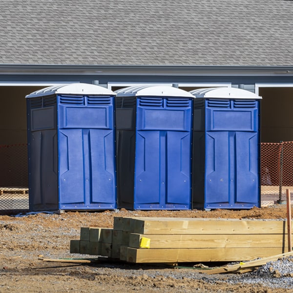 are there different sizes of portable toilets available for rent in Abernant Alabama